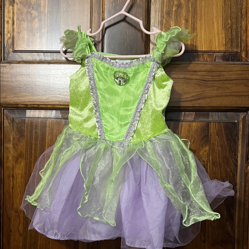 Green and Purple Fairy Costume for Kids